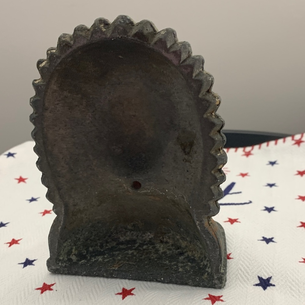 Tribal Chief Indian Book End - Make an OFFER - Picture 10 of 14